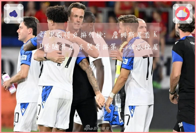 25岁前得分排行榜：詹姆斯居首 KD紧随其后 东契奇排第三 甜瓜位居第四 华子位列第五